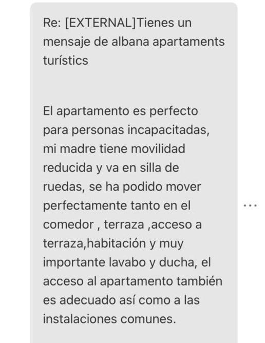 Albana Apartaments Turistics L' Escala エクステリア 写真